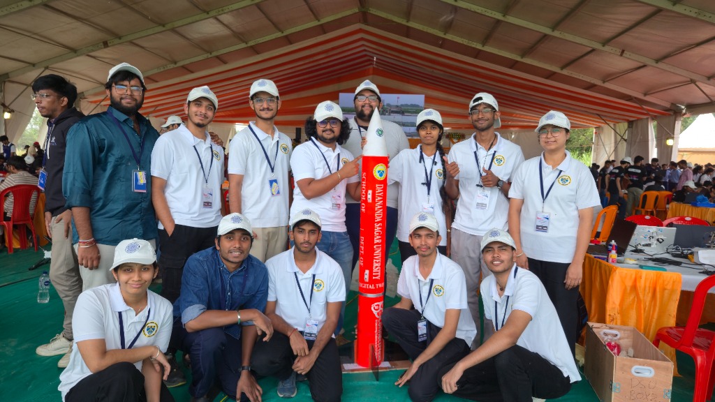 Team Vayusat at the Launch Hangar